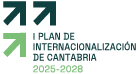 Logotipo del Plan de internacionalización de Cantabria
